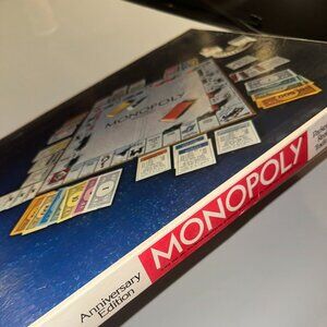 Monopoly Anniversary Edition Parker Brothers Board Game